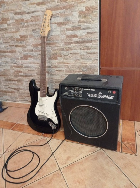 Elektromos gitár erősítővel eladó