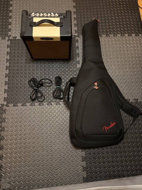 Elektromos gitár+hangfal+tok+ ajándék pengető