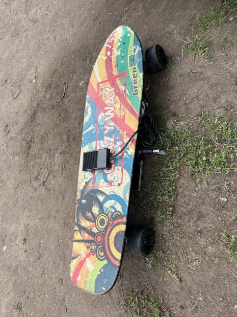 Elektromos grdeszka cruiser longboard 