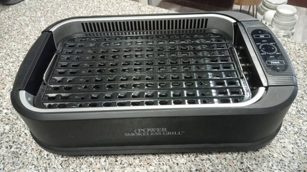 Elektromos grill fstmentes Smokeless Power Grill