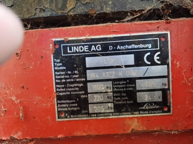 Elektromos gyalogkíséreű targonca alkatrésznek