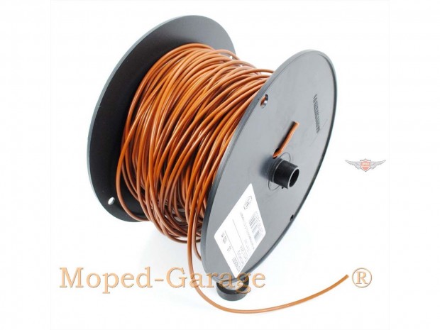 Elektromos kbel 0,75 mm 100 m tekercs barna