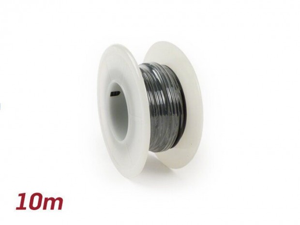 Elektromos kábel Univerzális 0.85mm˛ 10m Fekete