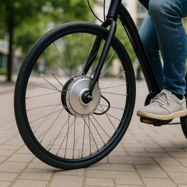 Elektromos kerékpár 18 colos motoros kerék