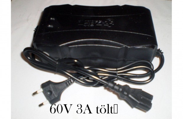 Elektromos ker�kp�r, roller, robog� 60V akku t�lt�