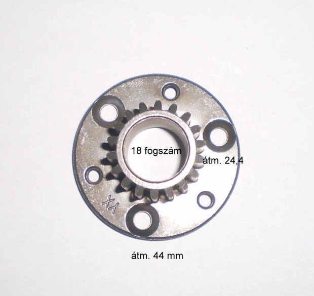 Elektromos ker�kp�r motor fogasker�k