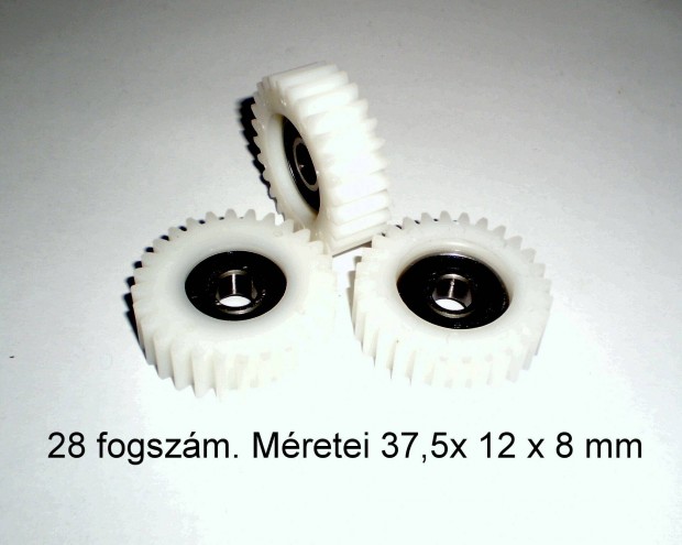 Elektromos ker�kp�r motorba 28-as fogasker�k k�szlet