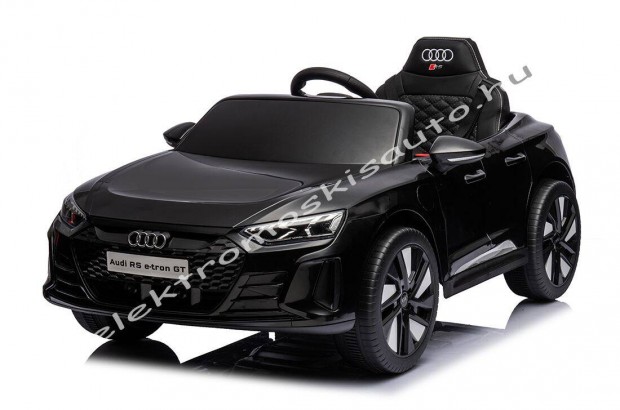 Elektromos kisautó - Audi RS e-tron GT 12V fekete egyszemélyes eredeti