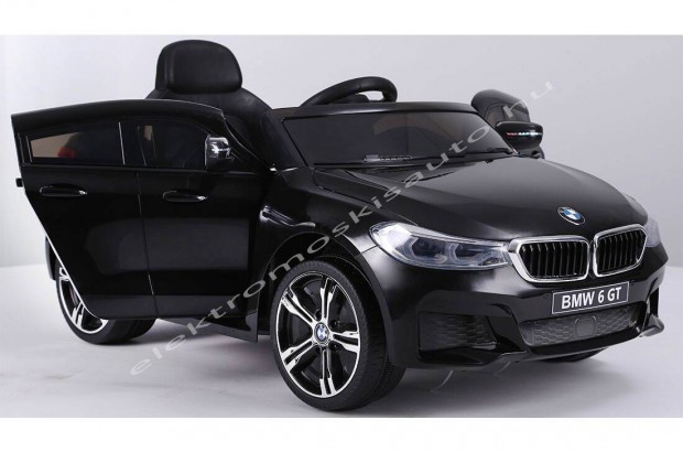 Elektromos kisaut - BMW GT 12V 2019 New lakk fekete 1szemlyes