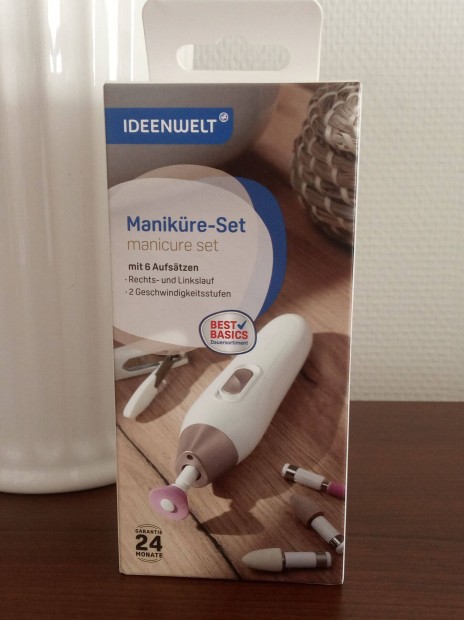 Elektromos k�r�m�pol� manik�r-pedik�r szett