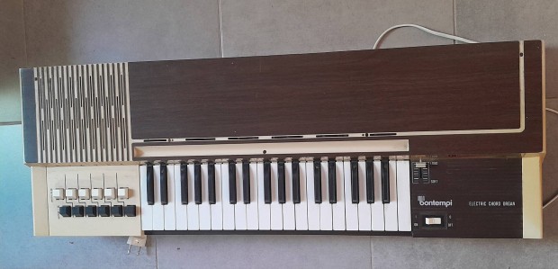 Elektromos orgona vintage Bontempi