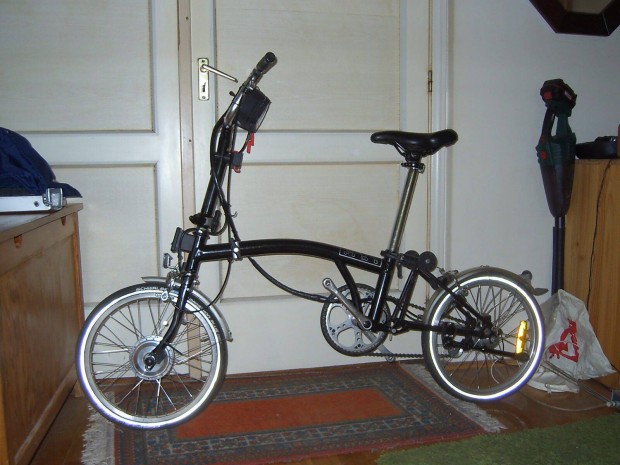 Elektromos sszecsukhat kerkpr, brompton, folding, pedelec