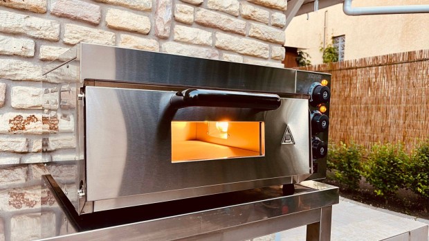 Elektromos pizzast kiegsztkkel akr 40 cm-es pizza stshez