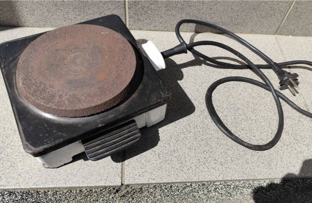 Elektromos rezsó retró 1 platnis
