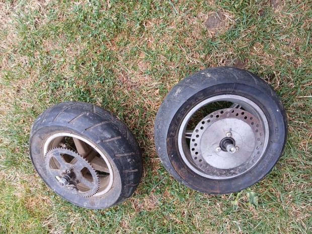 Elektromos roller első hátsó kerék eladó