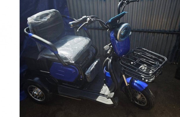 Elektromos tricikli garanciás moped motor robogó kerékpár e-trike