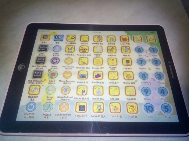 Elemes jatek tablet gyerekeknek