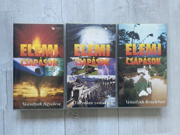 Elemi csapsok I-II-III. rsz VHS (Vlogats, Readers Digest)