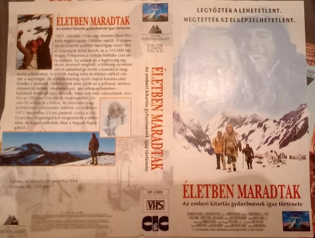 letben maradtak - katasztrfa vhs 