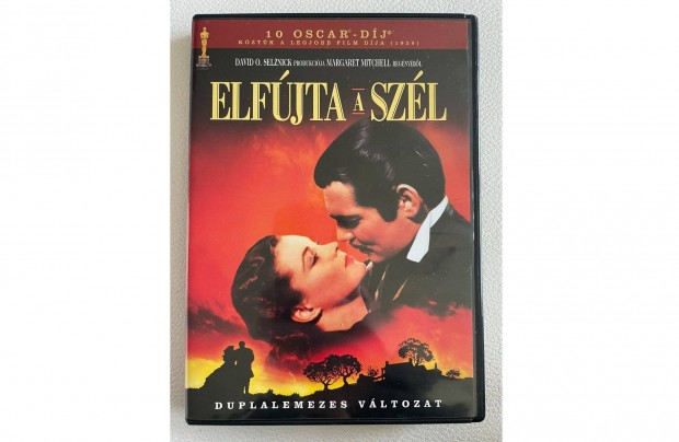 Elfjta a szl (Clark Gable, Vivien Leigh) - Eredeti DVD, duplalemezes