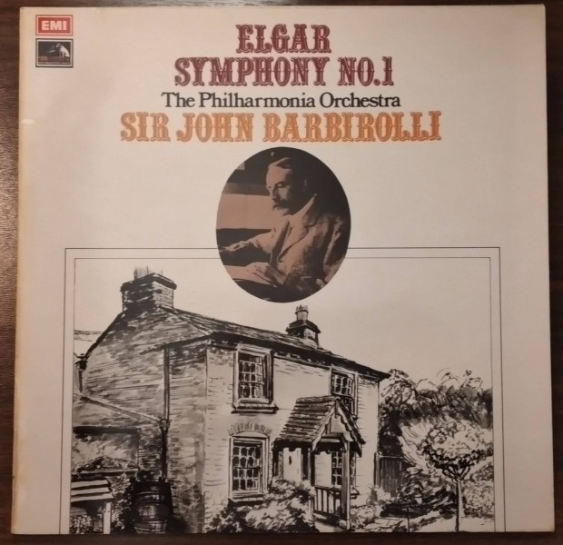 Elgar: Symphony No. 1 - Barbirolli - Philharmonia Orchestra LP