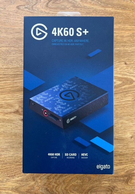 Elgato 4K60S+ Capture Card + 64G SD Krtya