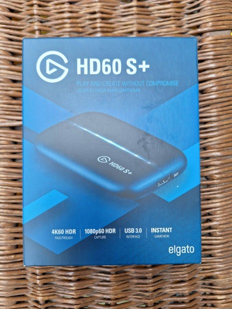 Elgato Game Capture HD60 S+ -hasznlt