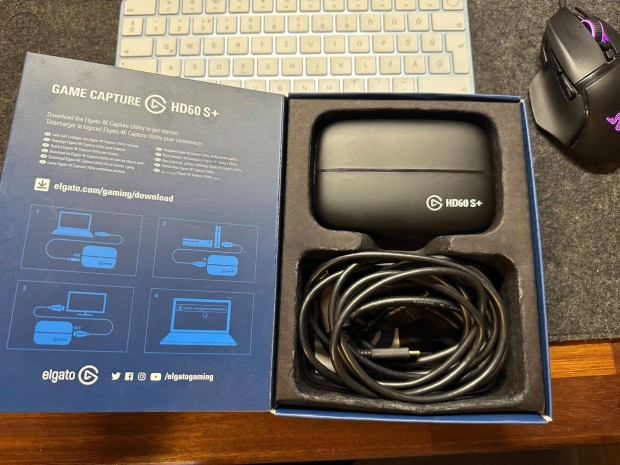 Elgato Game Capture HD60 S+ felvev