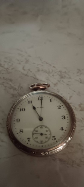 Elgin aranyozott zseb�ra