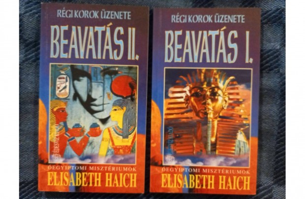 Elisabeth Haich: Beavats I-II. (teljes) c. misztikus regny elad