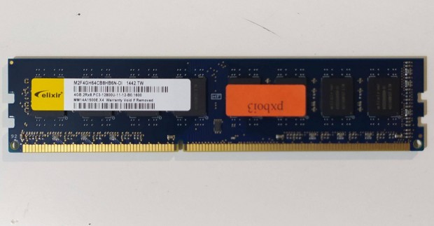 Elixir 4GB DDR3 1600MHz memria