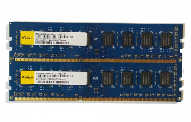 Elixir 8GB (2x4GB) DDR3 1333MHz cl9 memria