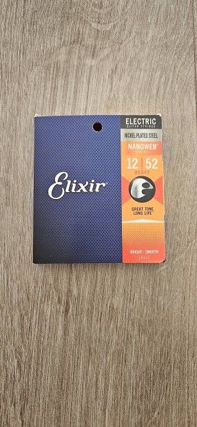 Elixir Nanoweb 12-52 elektromos gitrhr