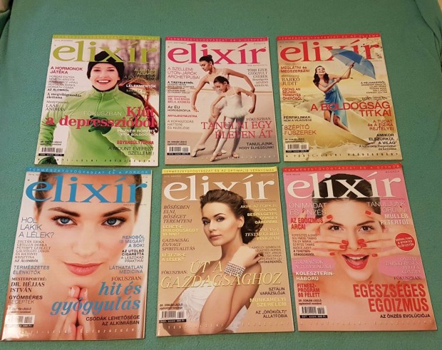 Elixr magazinok (6 db)