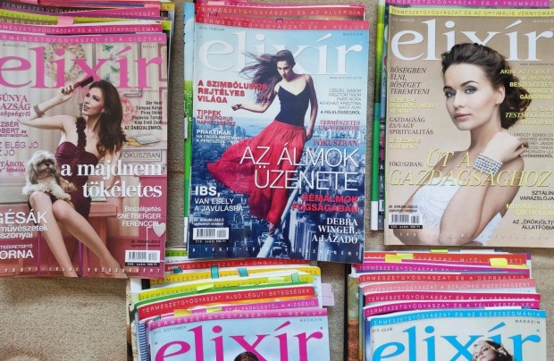 Elixr magazinok, jsg 38 darab