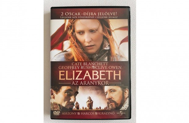 Elizabeth - az Aranykor (Cate Blanchett) - Eredeti DVD