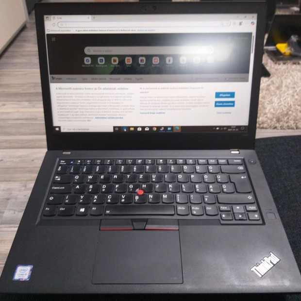 Elkelt!93.Lenvo T480 laptop 7200U i5 processzor 14. kijelző Full