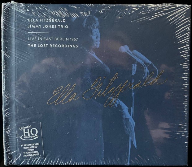 Ella Fitzgerald Live In East Berlin 1967 2CD "M" Bontatlan