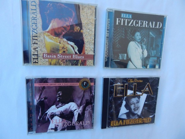 Ella Fitzgerald Msoros Audi CD-k 4-es szettben Eredeti