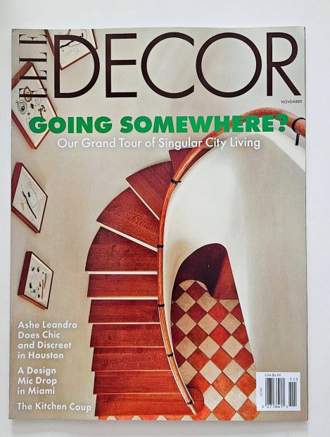 Elle Decor US lakberendezsi magazin 2024/11