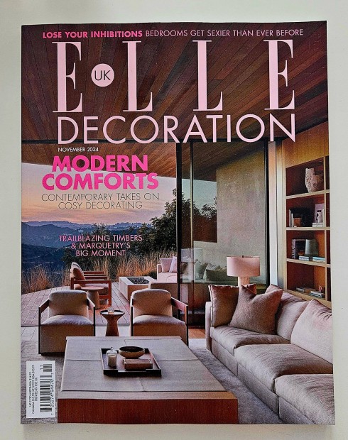 Elle Decoration UK lakberendezsi magazin 2024/11