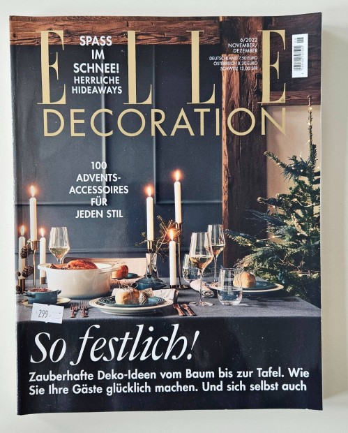 Elle Decoration nmet nyelv 2022/12