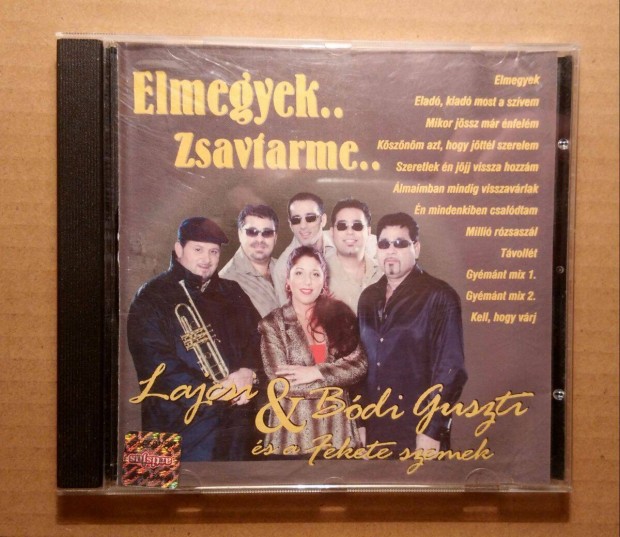 Elmegyek. Zsavtarme. (Lajcsi-Bdi Guszti-Fekete Szemek) CD (jogtiszt