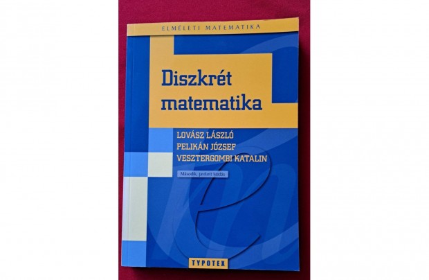 Elméleti matematika könyv eladó