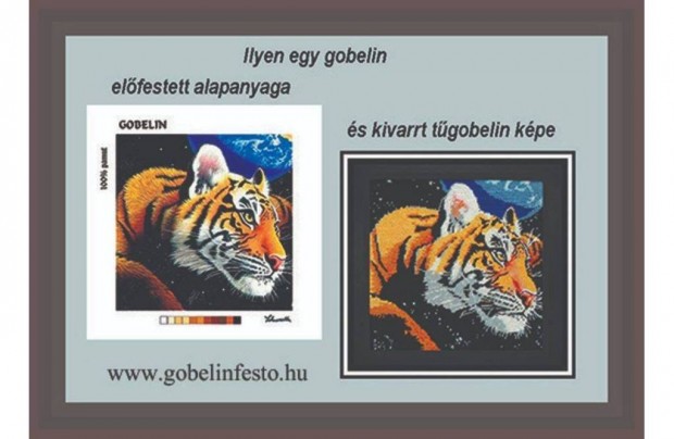 Elfestett gobelin fnykp alapjn