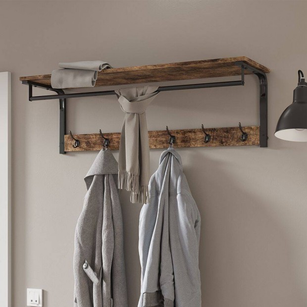 Előszoba fogas, 70 cm,Vicco Fyrk, Új