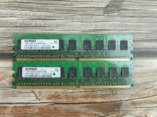 Elpida 2DB /2X1GB/ DDR2 800 MHz RAM memria #2