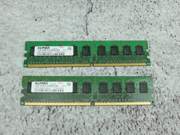 Elpida 2DB /2X1GB/ DDR2 800 MHz RAM memria #3