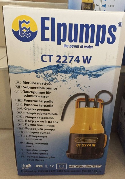 Elpumps CT 2274 W Szennyvz szivatty 450W 150 liter/perc