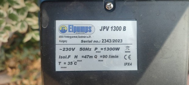 Elpumps Jpv 1300 j!